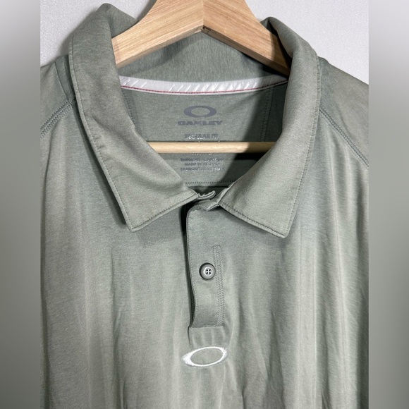Oakley men’s golf polo greyish green - XL - Picture 2 of 5